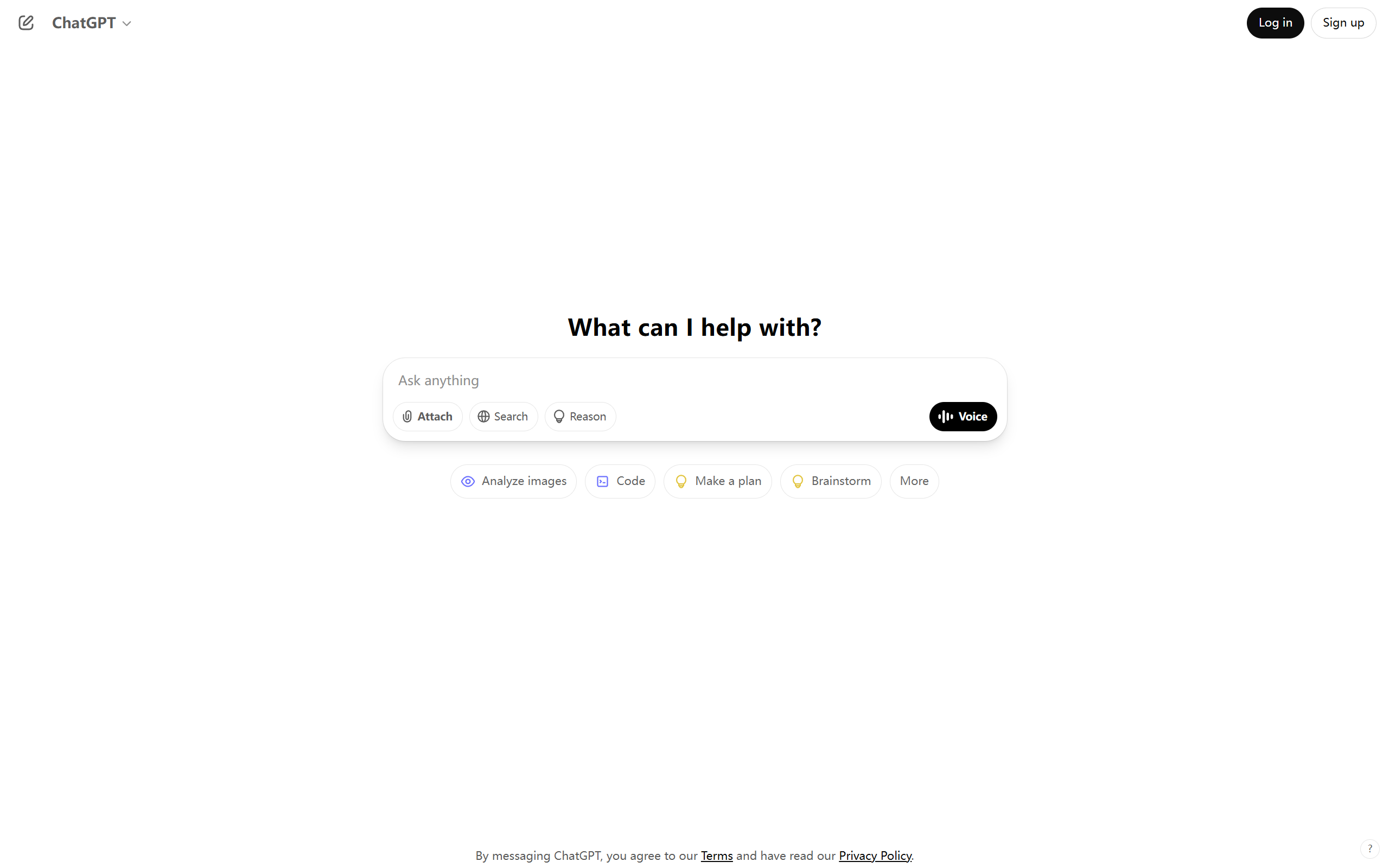 ChatGPT Interface