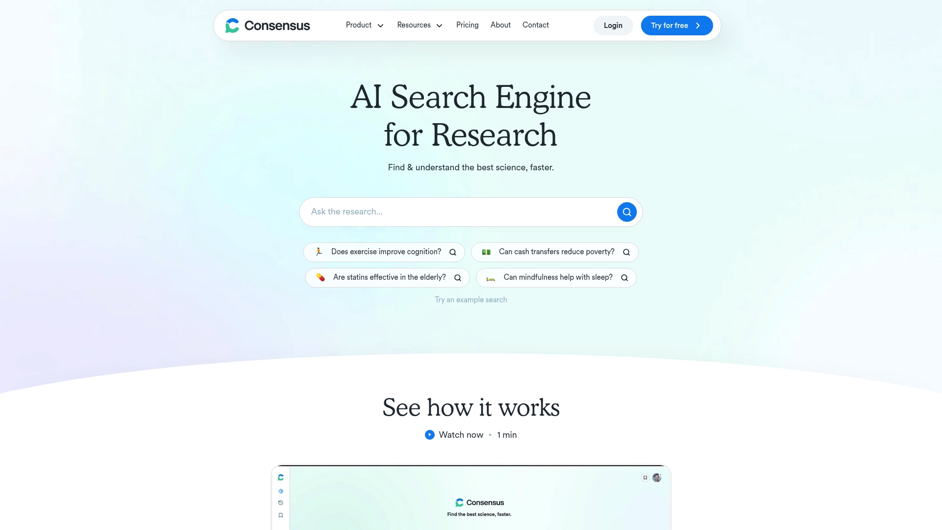 Consensus Interface