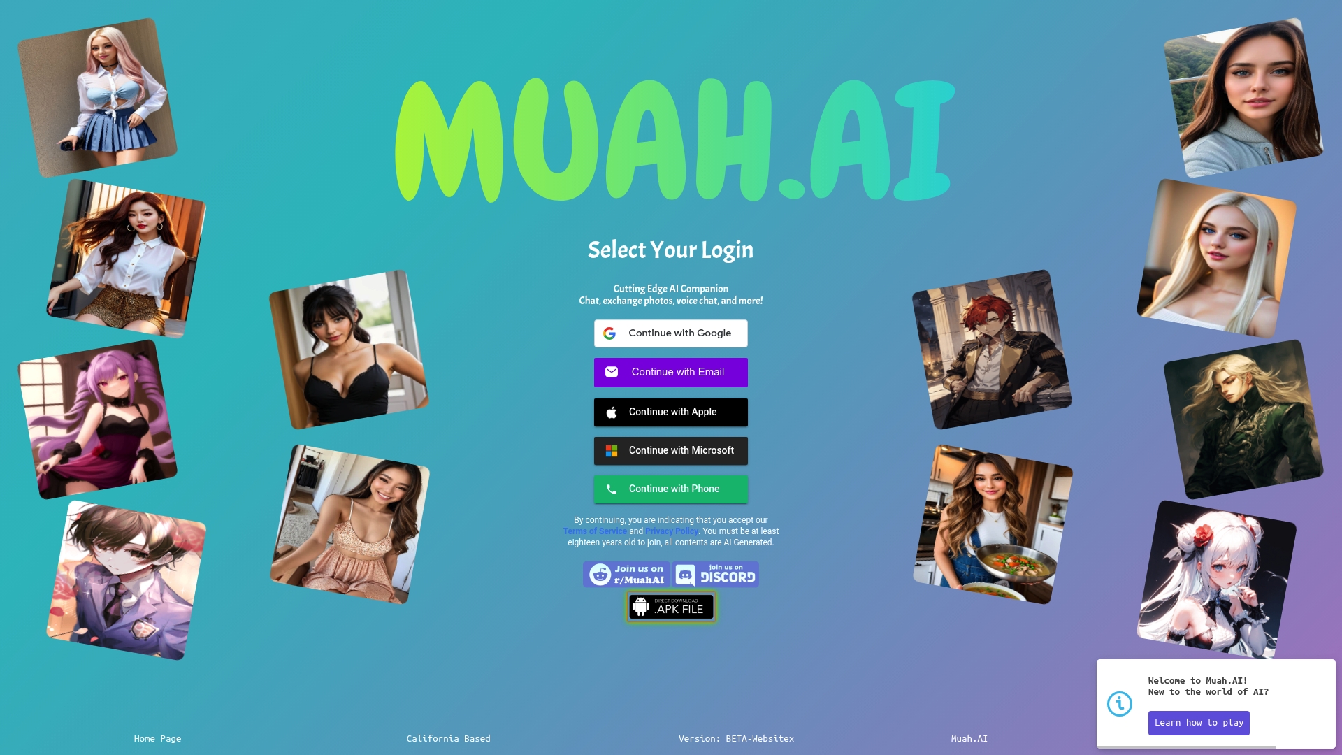 Muah.AI Interface
