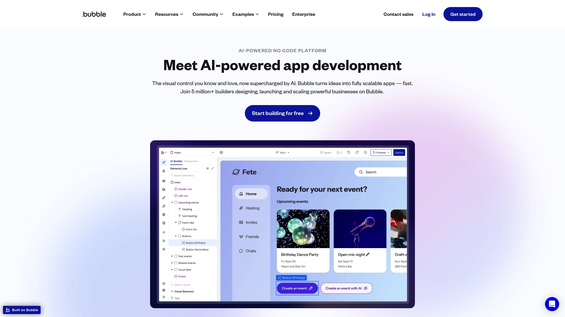Bubble Interface
