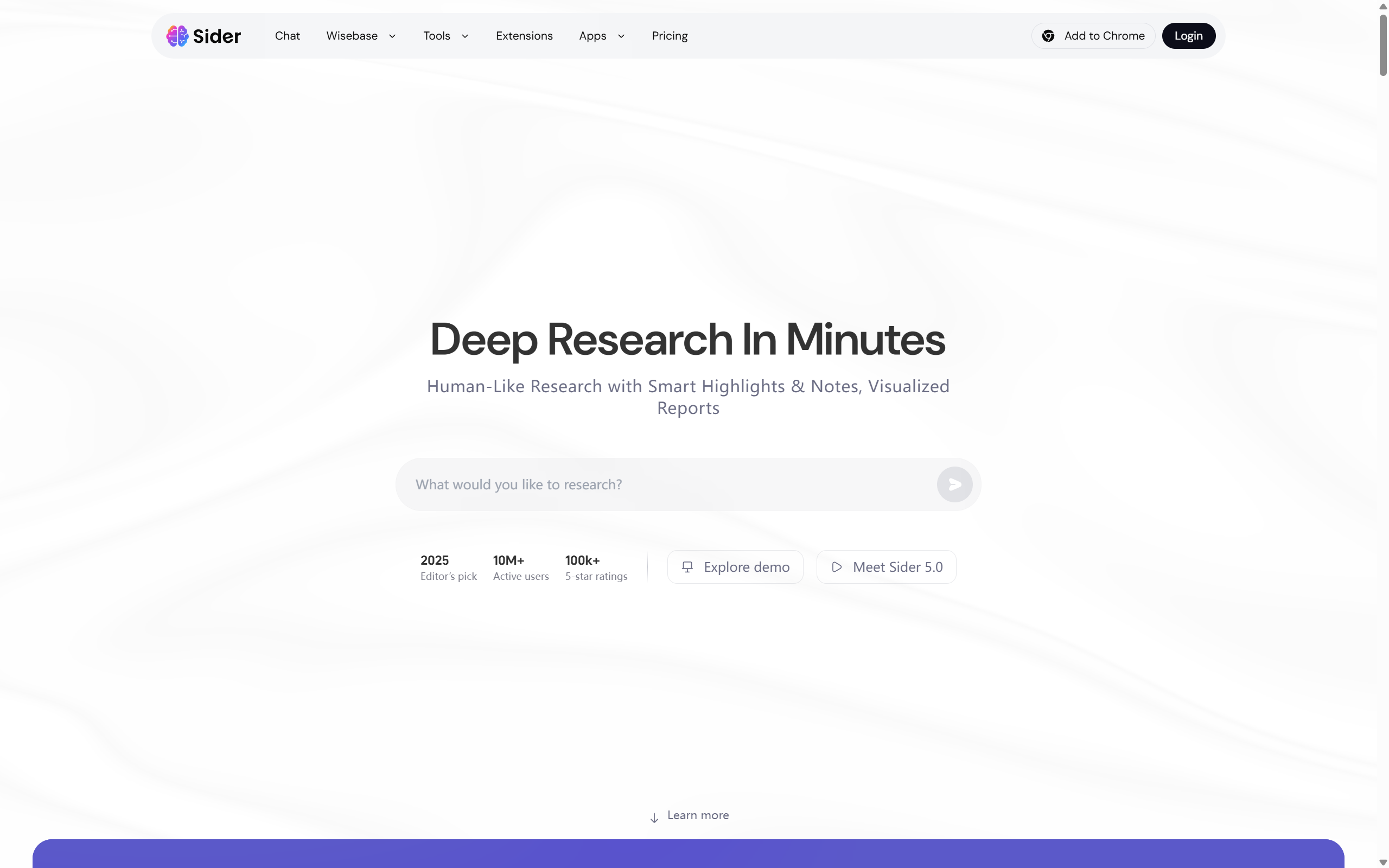 Sider.ai Interface